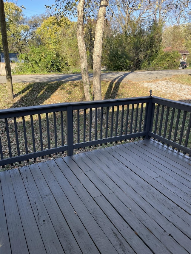 view of deck