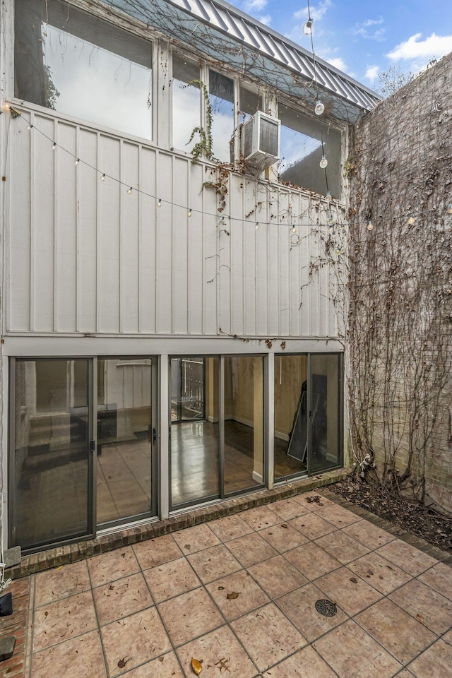 view of patio / terrace featuring cooling unit