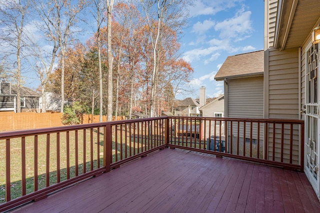 view of deck