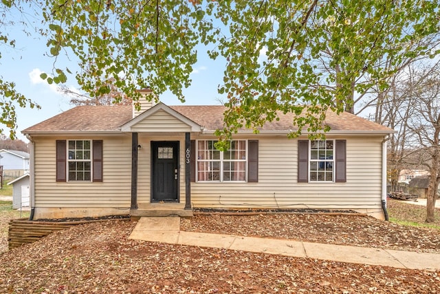 view of ranch-style house