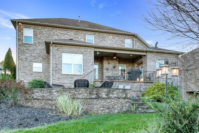 view of rear view of house