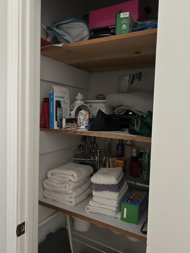 view of closet