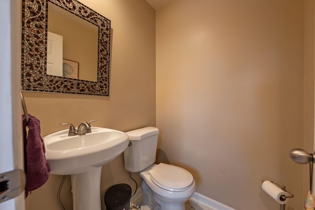 bathroom with toilet