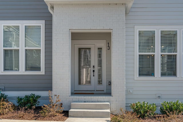 view of property entrance