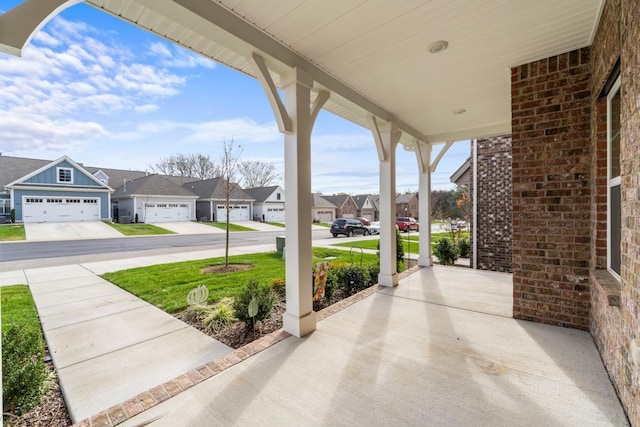 view of patio / terrace featuring a porch