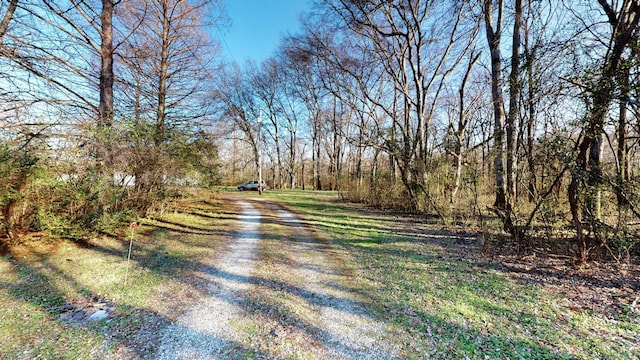 view of road