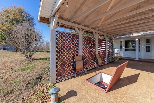 view of patio / terrace