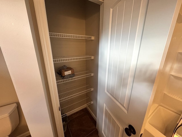 view of closet