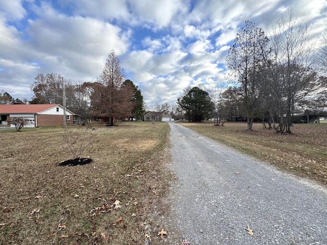 view of road