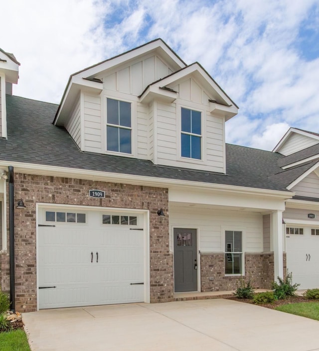 view of craftsman inspired home