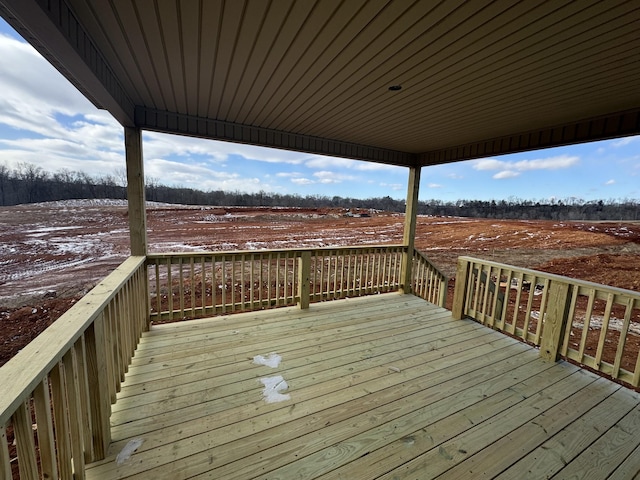 view of deck