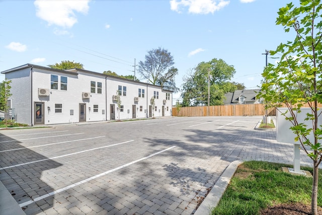 view of car parking