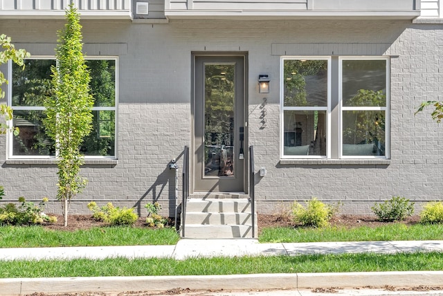 view of property entrance