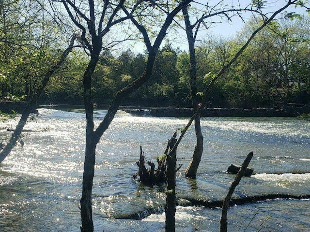 view of water feature