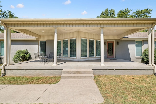 view of rear view of house