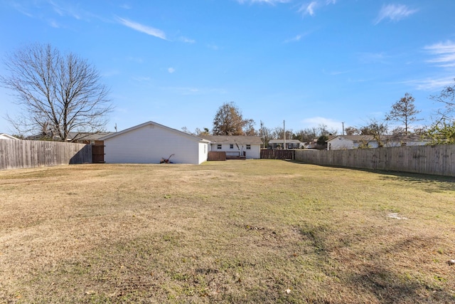 view of yard