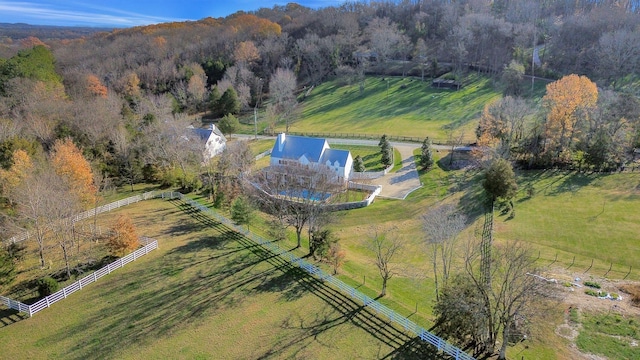 210 Green Rd, Franklin, TN 37069 - aerial view of sparsely populated area with agricultural land