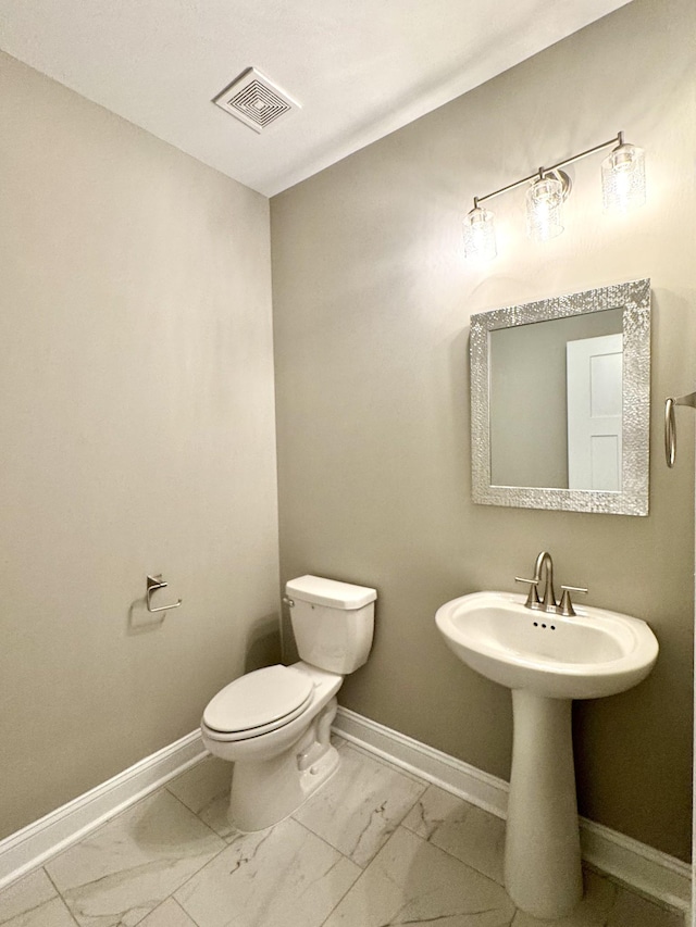 bathroom with toilet