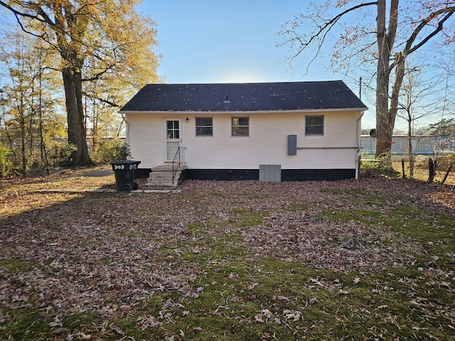 view of back of house