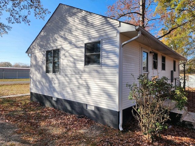 view of property exterior