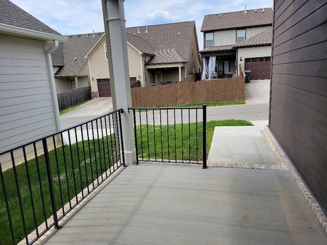 exterior space with a porch