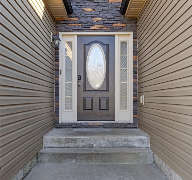 view of property entrance