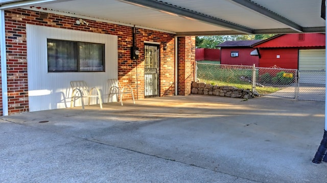 view of patio