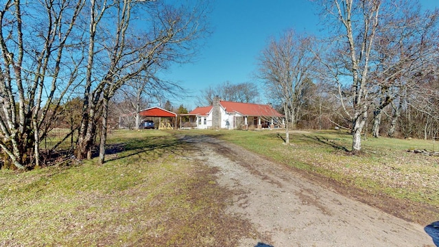 view of ranch-style house