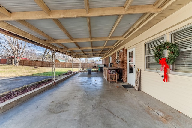 view of patio / terrace