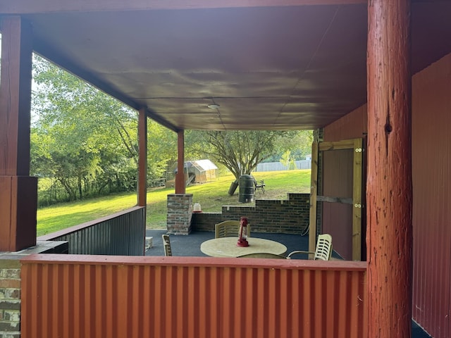 10795 Back Piney Rd, Bon Aqua, TN 37025 - view of patio / terrace