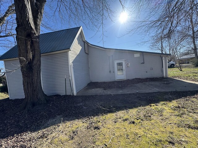 1200 N Church St, Portland, TN 37148 - back of property with a metal roof