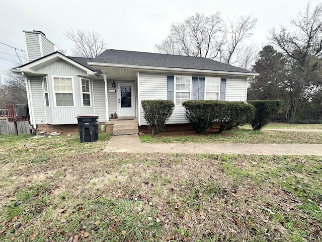 view of front of house