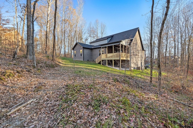 view of rear view of house