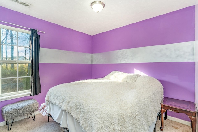 bedroom featuring carpet floors