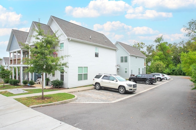 view of side of property