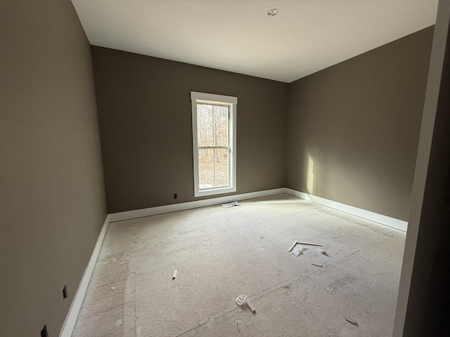 view of unfurnished room