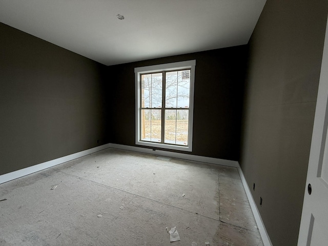 view of empty room