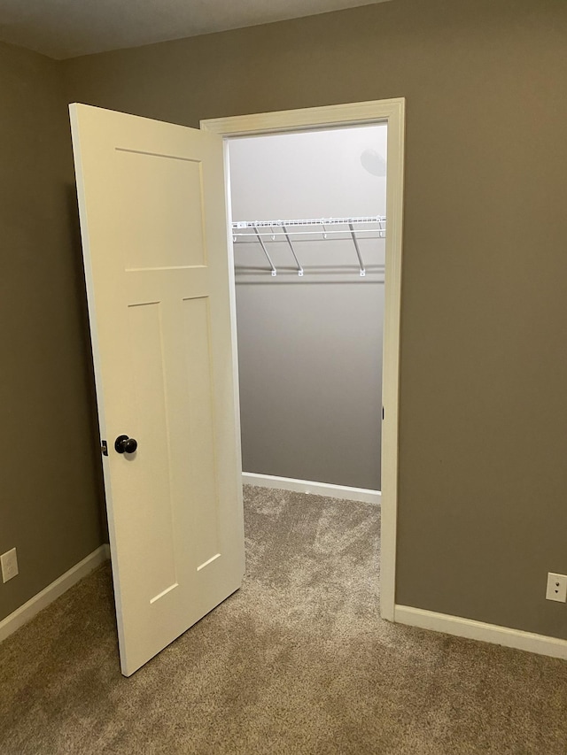 view of closet