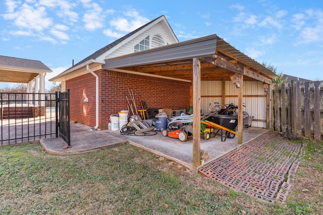 view of patio / terrace