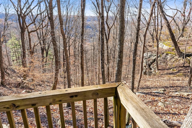 view of deck