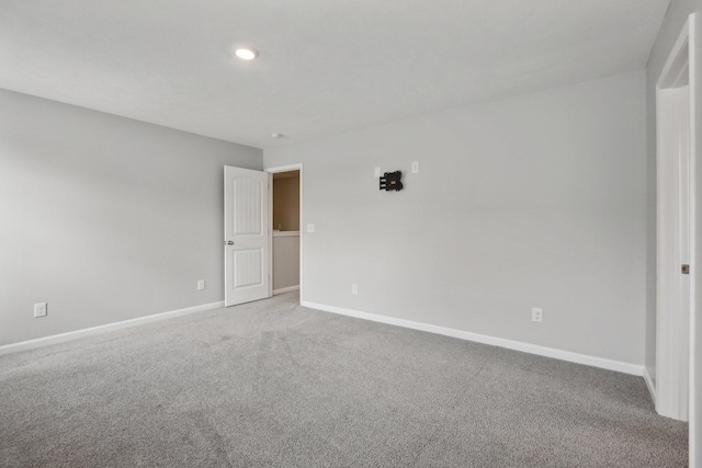 empty room with carpet floors