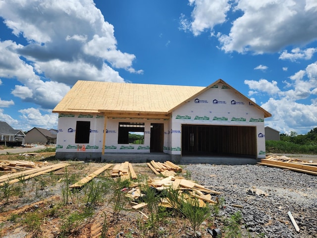 view of property in mid-construction