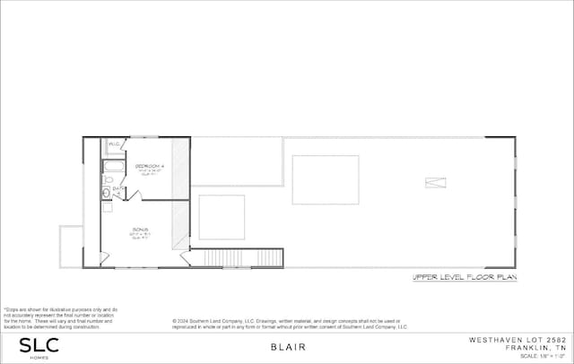 1515 Townsend Blvd, Franklin, TN 37064 - view of property floor plan