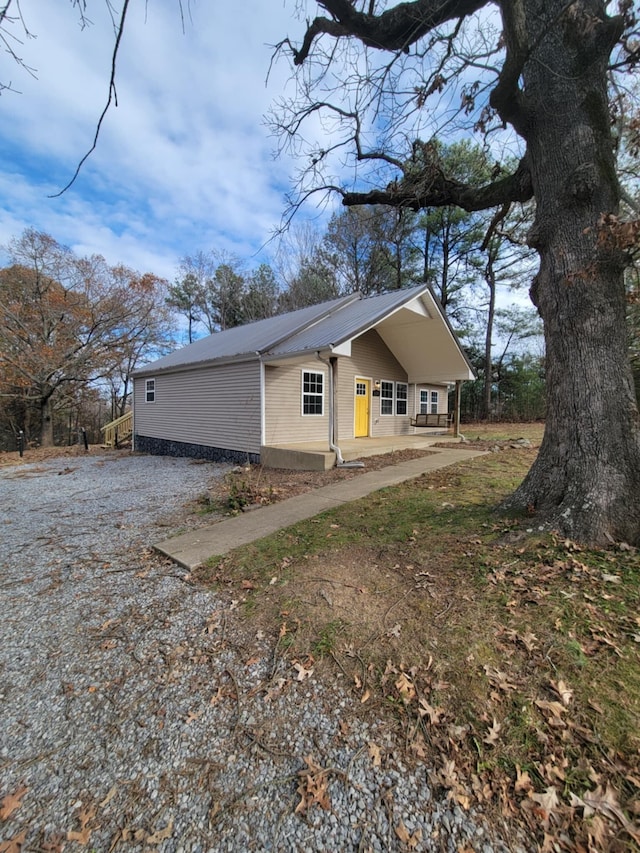 view of front of house