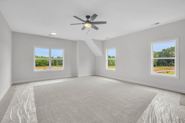 521 Matthew Miller Dr, Smyrna, TN 37167 - empty room with light carpet and ceiling fan