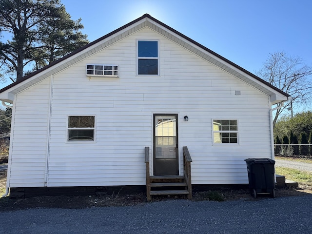 view of back of house