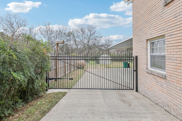 view of gate