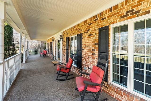 255 Parks Dr, Normandy, TN 37360 - view of covered porch