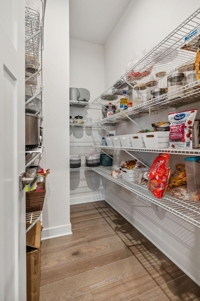 view of pantry