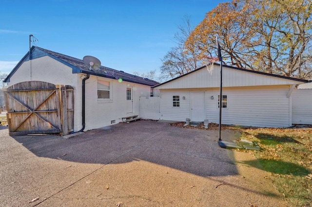 view of back of house